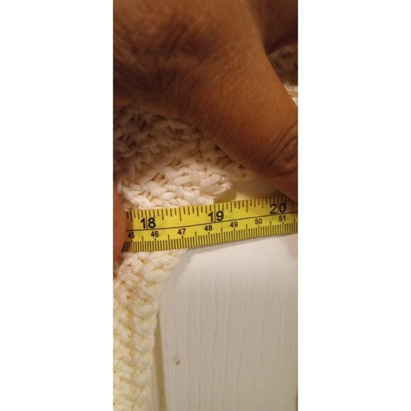 Ann Taylor Ivory loose knit open front cardigan - Picture 9 of 9